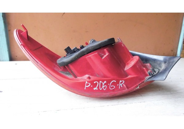 Ліхтар задній правий Peugeot 206 (03-09)